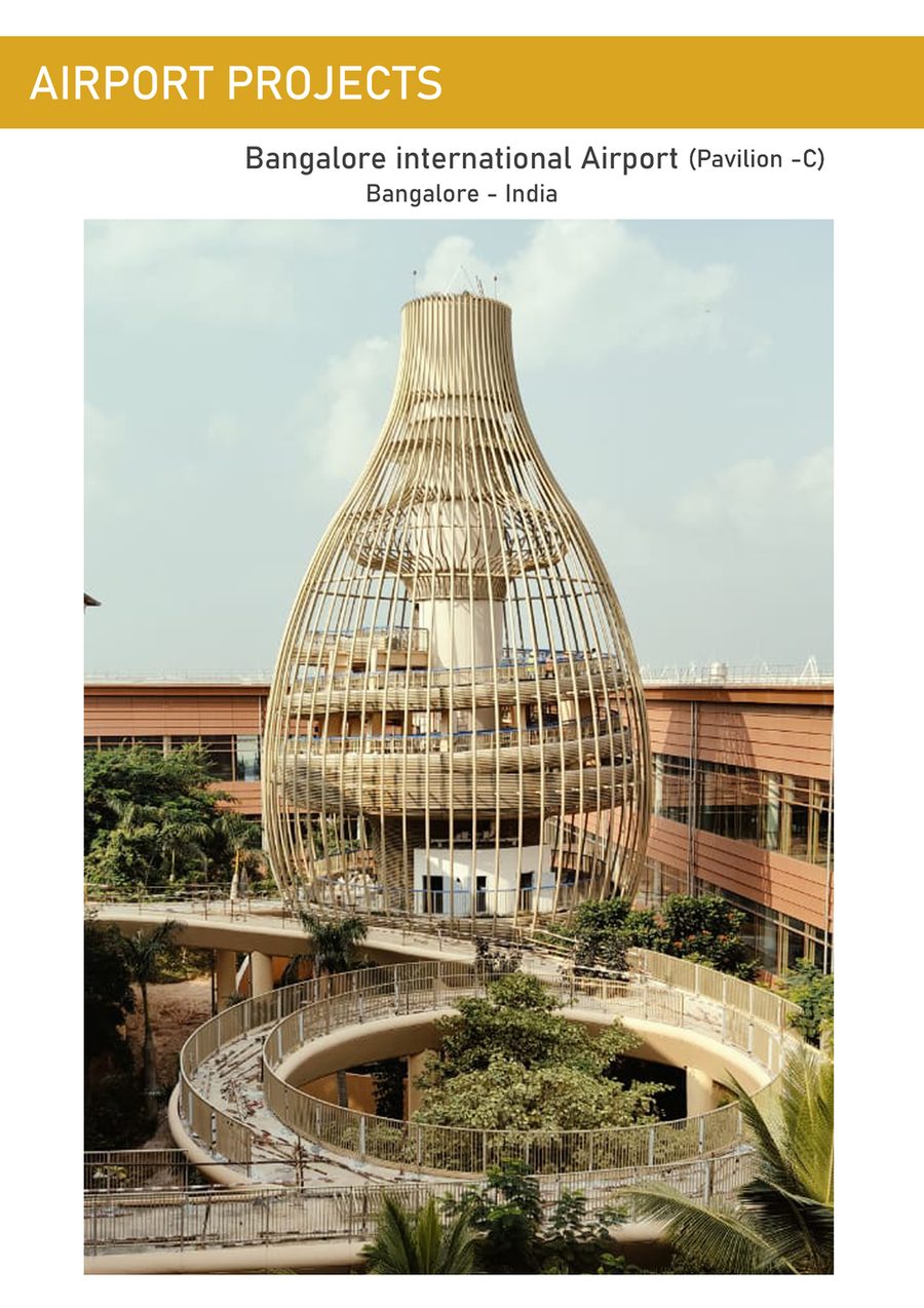 Garden Pavilions at Bangalore Airport T-2