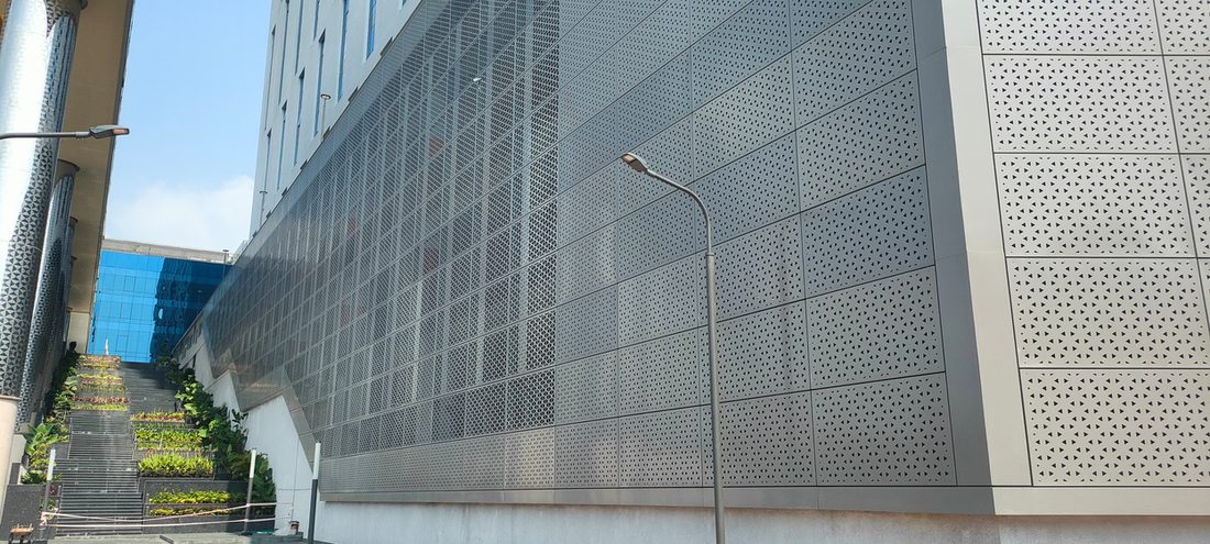 Lulu Tech Park perforated façade